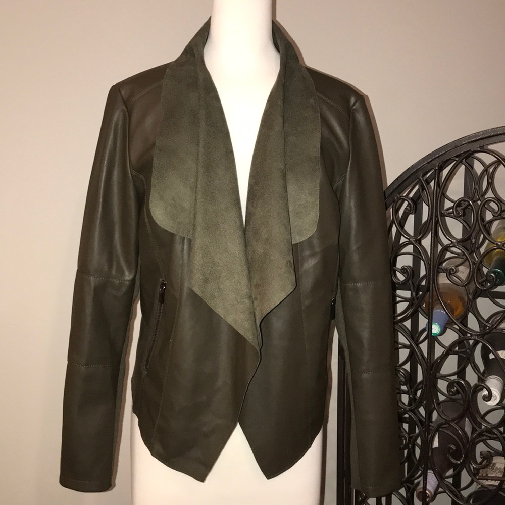 ⚜️Bagatelle Vegan Leather Moto Jacket M⚜️